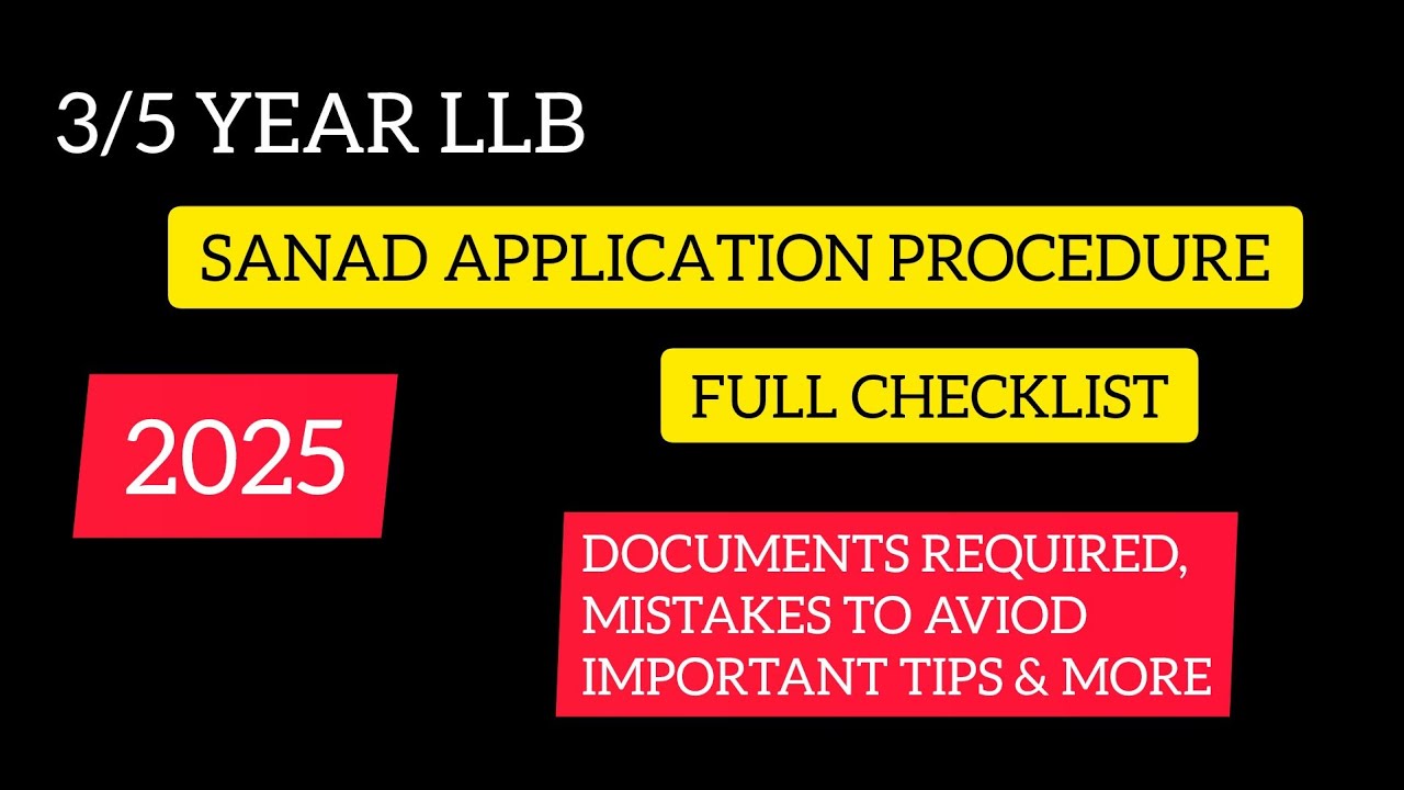 ✅ Sanad Application 2025 | Step-by-Step Guide, Required Documents, Mistakes to Avoid & Important Tip