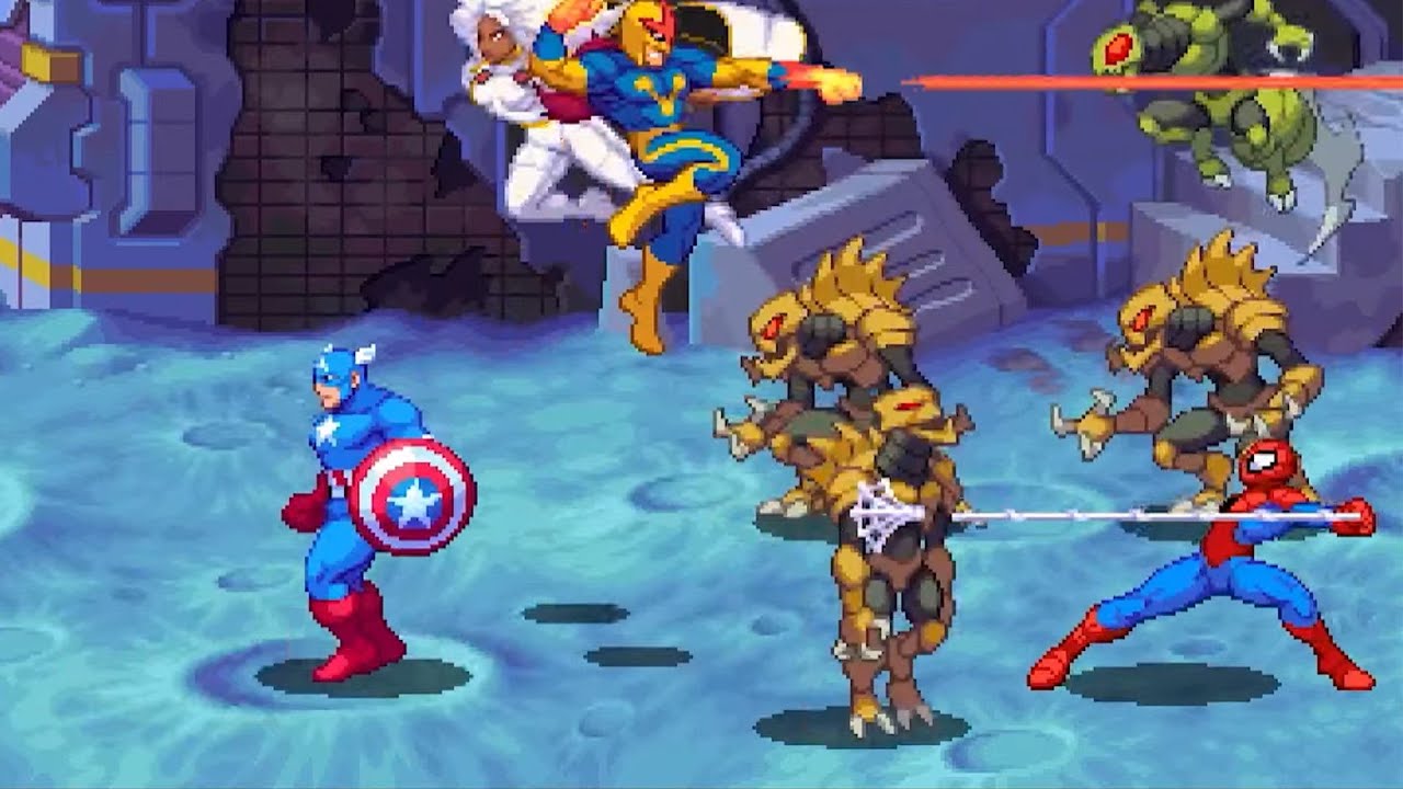 MARVEL COSMIC INVASION cooperativo local a darle nomas