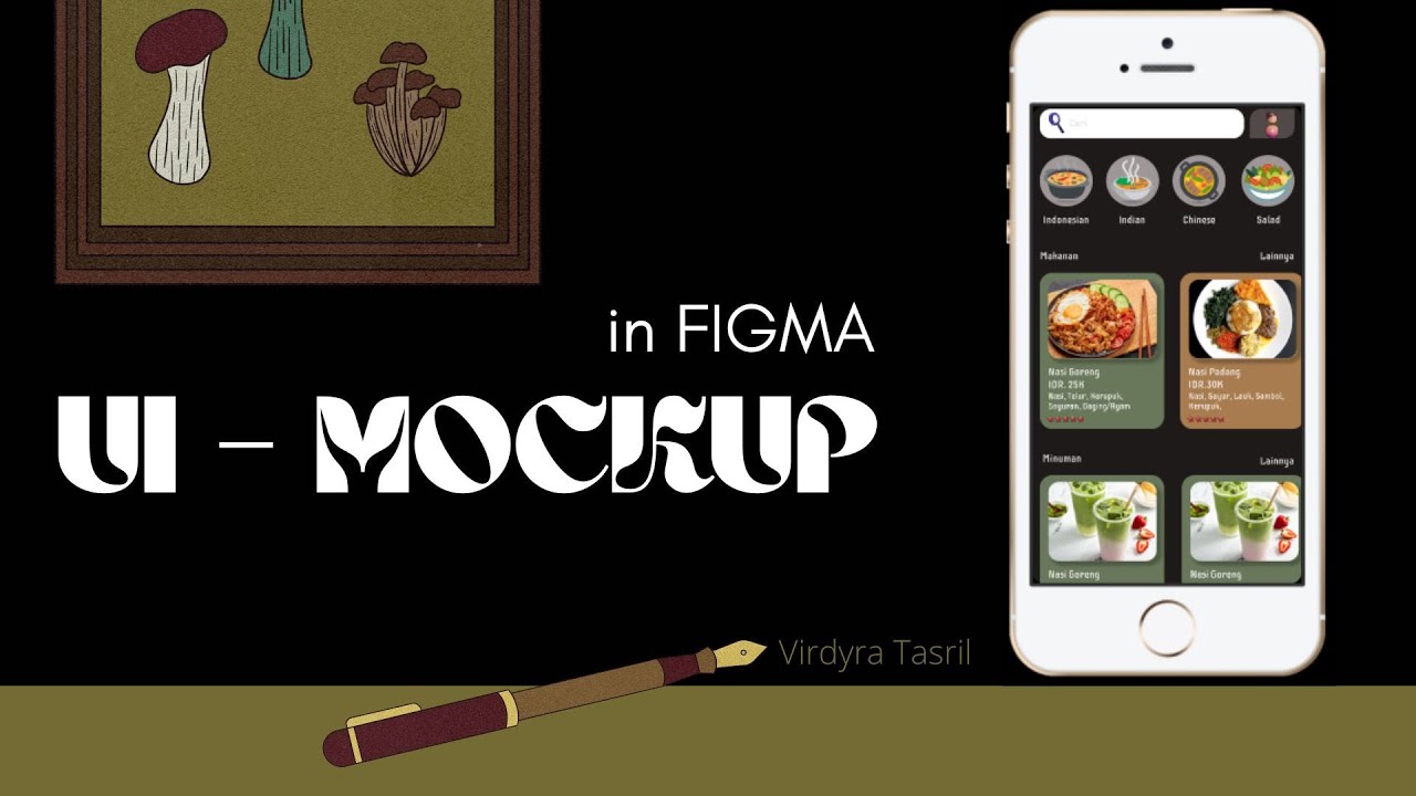 Cara membuat design Mockup menggunakan Figma