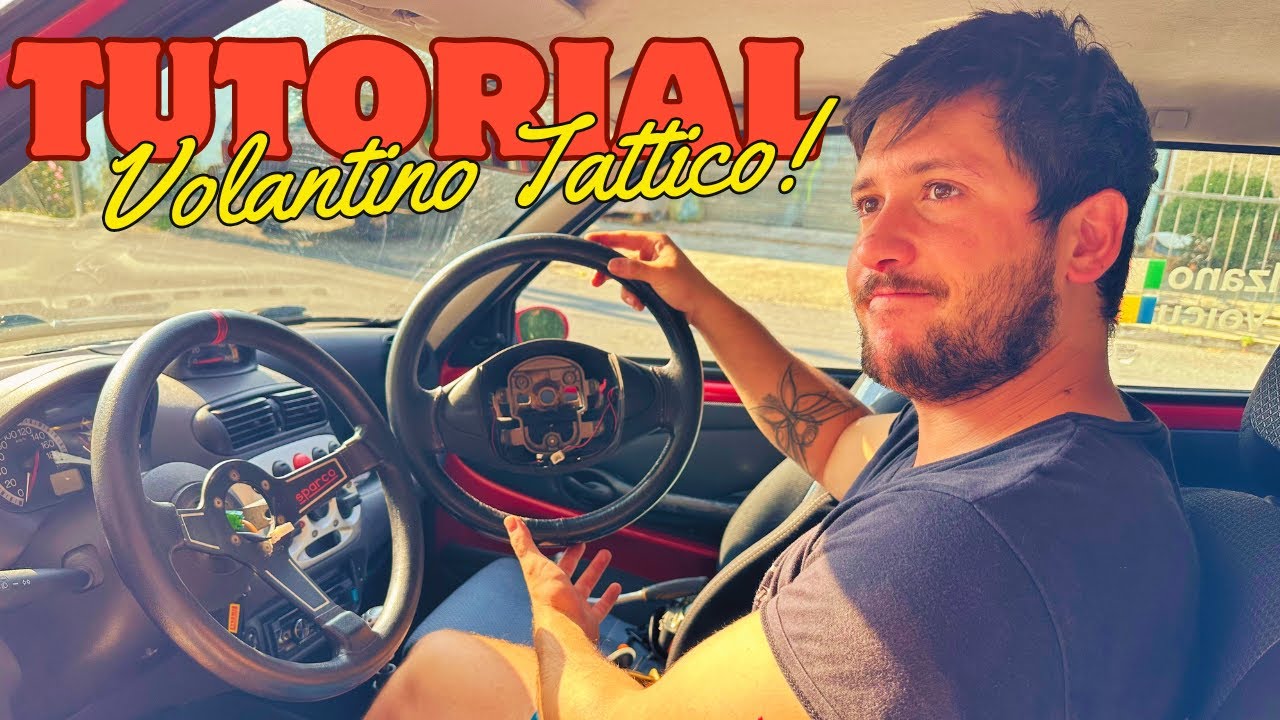 Tutorial Volante da corsa su auto di serie - Fiat Seicento Sporting Abarth