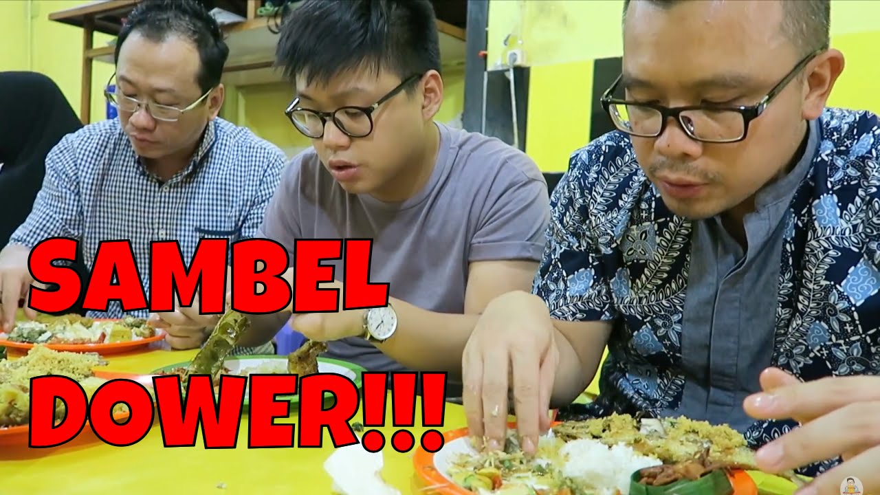 Teri jengkol & Sambal dower pake tangan!! | Kuliner Jakarta bareng enjoyajadotcom !!