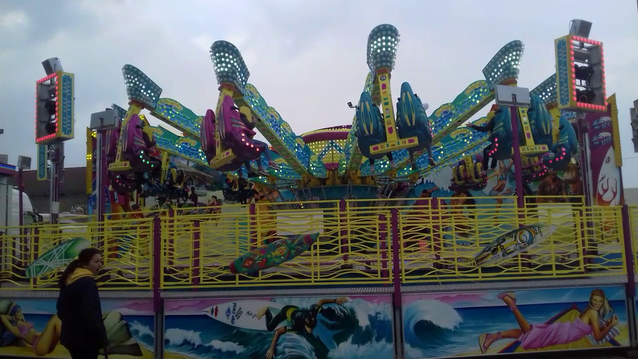 (SKY SURF) tour complet off ride fête foraine de Belfort 2019