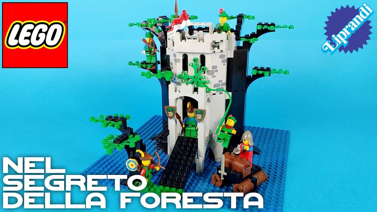LEGO VINTAGE - 6077 LA FORTEZZA DEGLI UOMINI DELLA FORESTA - BACK THEN 1989