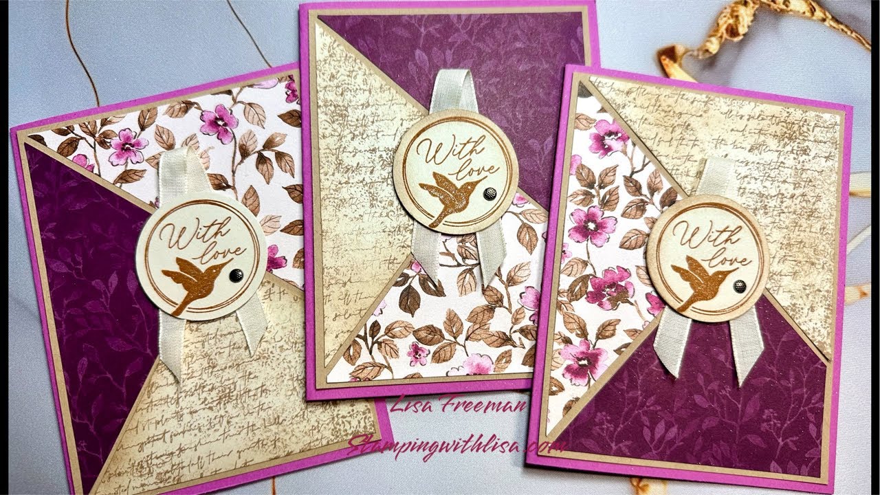 Stack, Cut and Shuffle with Floral Charm!