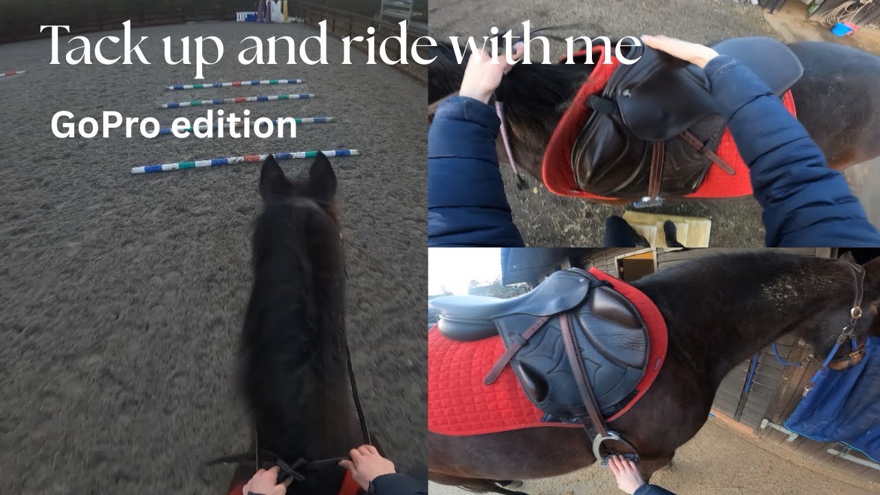 Tack up and ride with me! *GoPro edition*