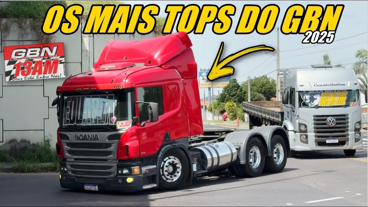 COMBOIO DO GBN FEST 2025 | COM OS CAMINHÕES MAIS QUALIFICADOS DO GRUPO