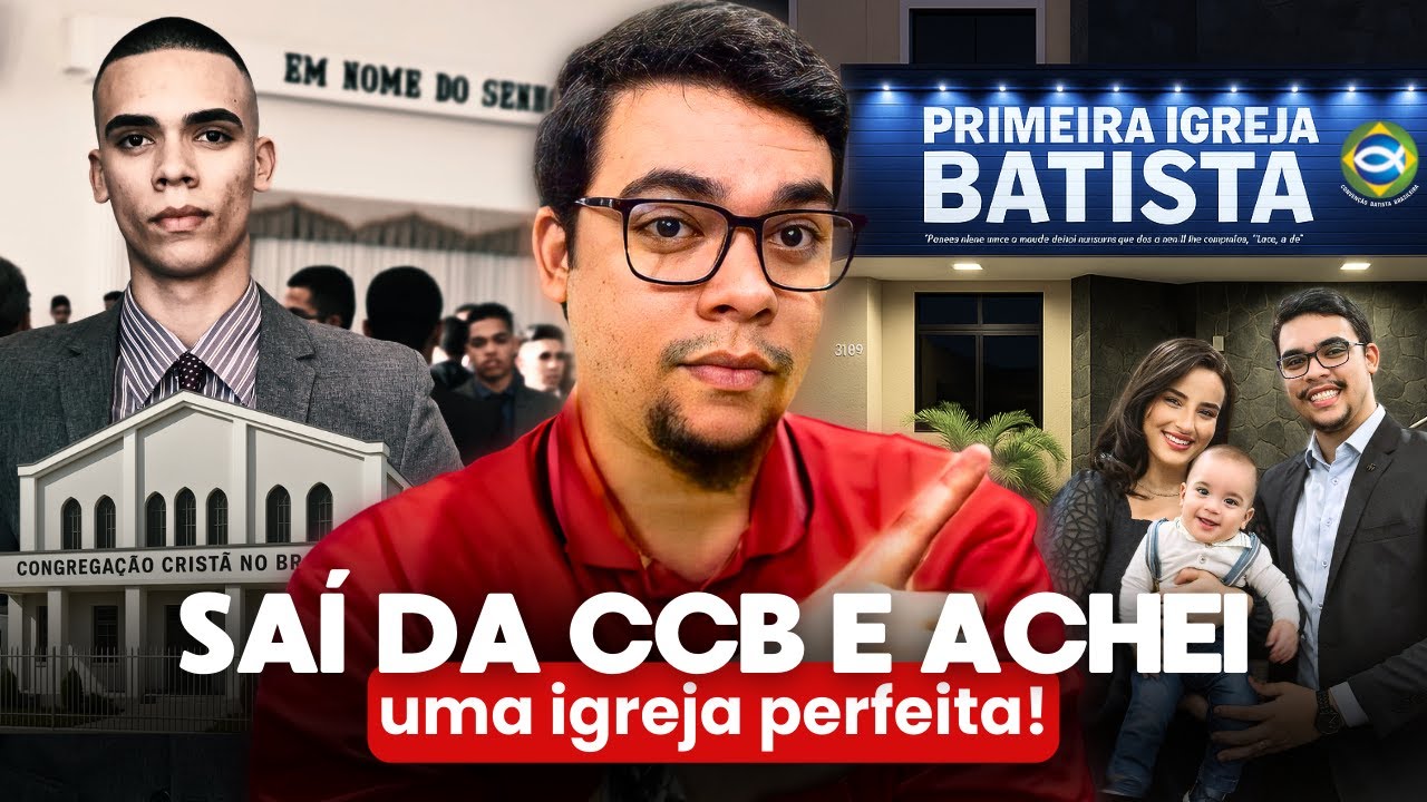 SAÍ DA CCB E ENCONTREI UMA IGREJA PERFEITA! 🔴 VEJA A DIFERENÇA! 🟢