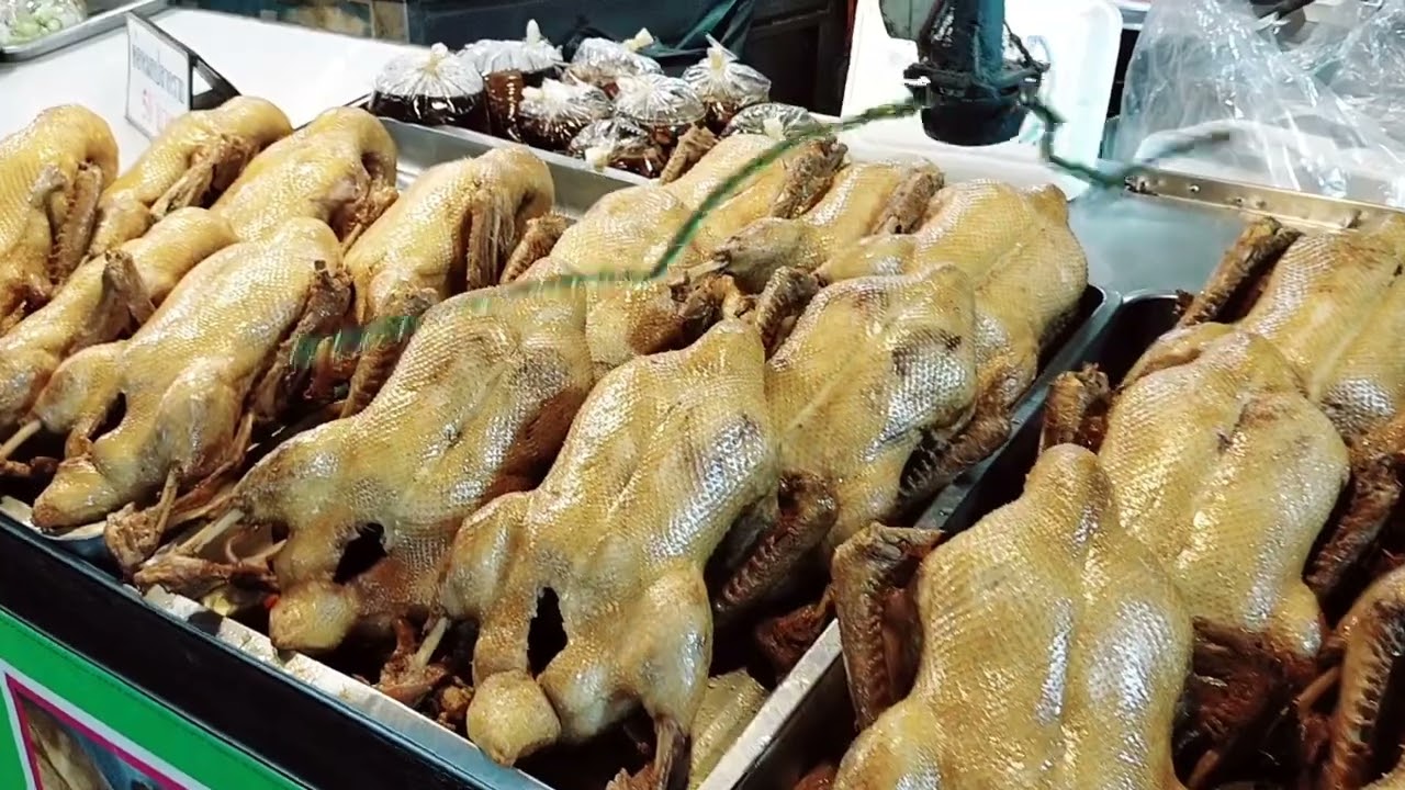 🇹🇭Braised duck at Don Wai Floating Market, Nakhon Pathom Province