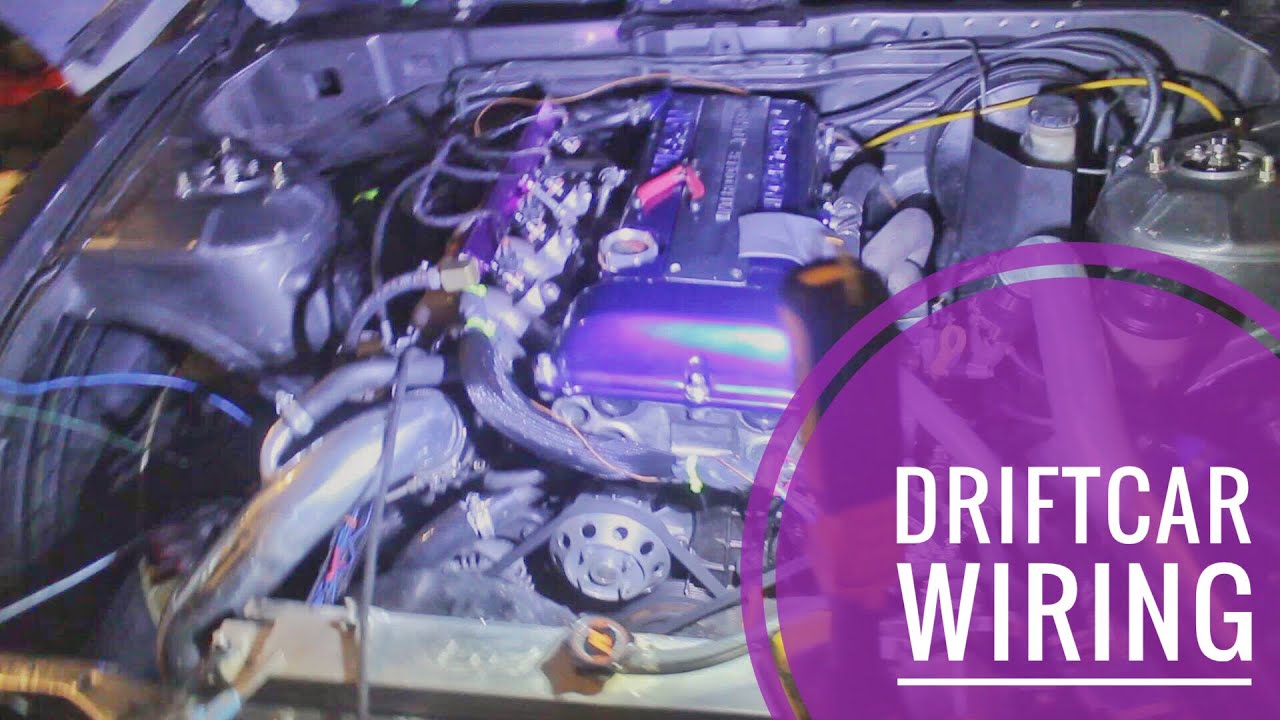 SR20DET S14 SWAP RACECAR WIRING