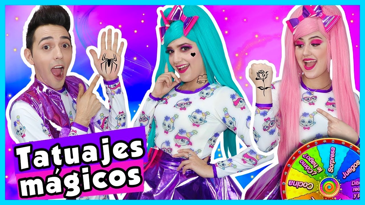 DIBUJOS MÁGICOS TEMPORALES / SHOW PIEDRA PAPEL O TIJERA / MARCADORES MÁGICOS / CÓMO HACER DIBUJOS