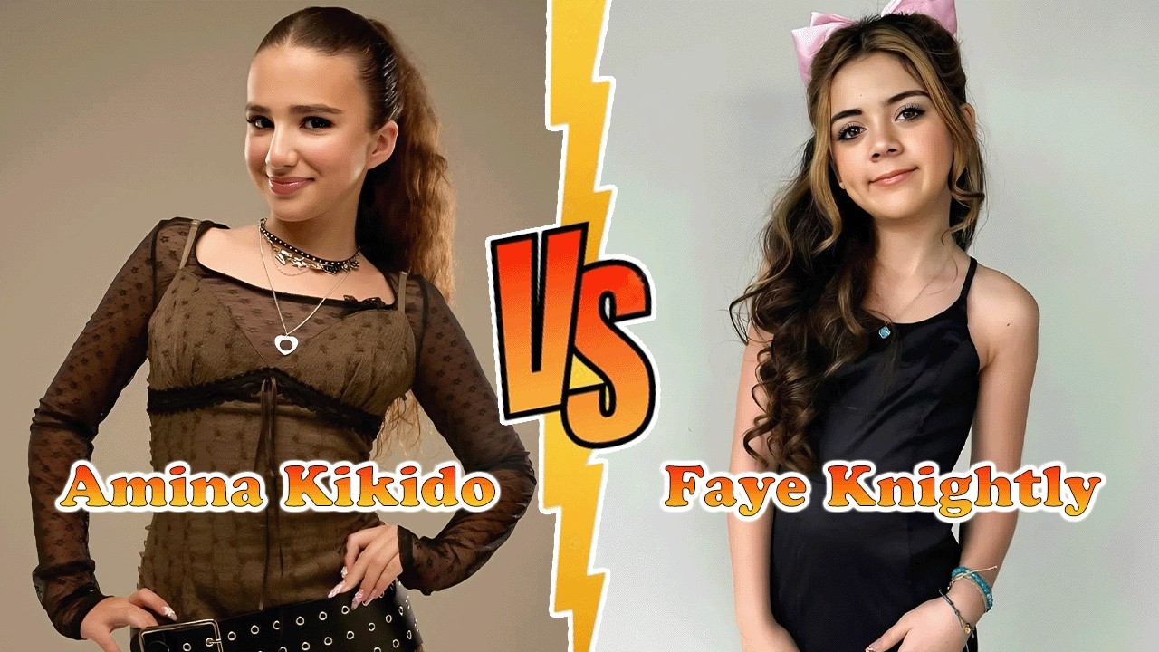 Amina Kikido VS Faye Knightly Transformation 👑 New Stars From Baby To 2026