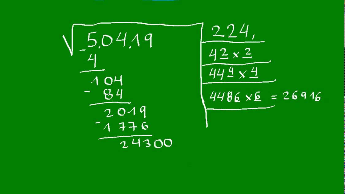 Como calcular la raíz cuadrada sin calculadora