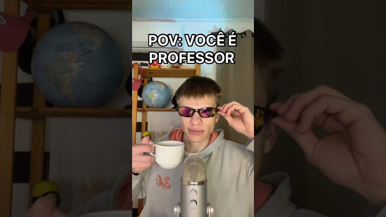 ASMR MAS EU SOU UM PROFESSOR #asmr #asmrsounds