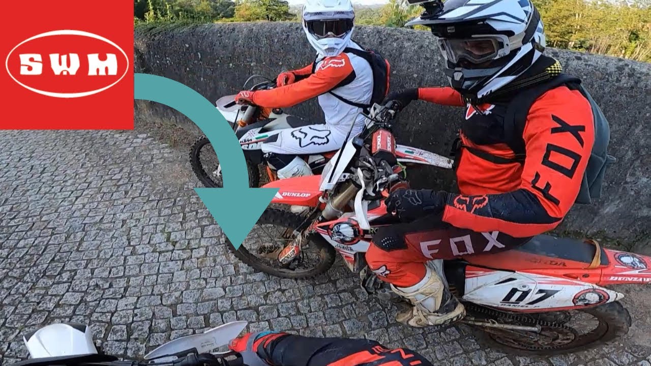 SWM RS 300 R Primeira Vez na Trilha! [Enduro #1]