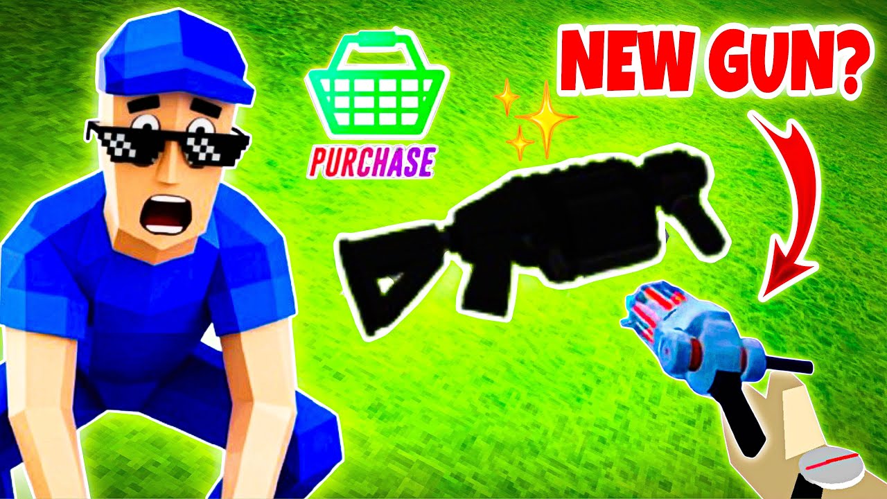 FINALLY 😍 RICHIE Discovered a SECRET New Weapon in Dude Theft Wars! 🔫🔥