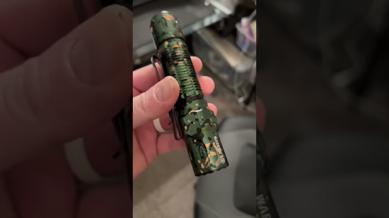 My New Home Defense Flashlight - Olight Warrior 3