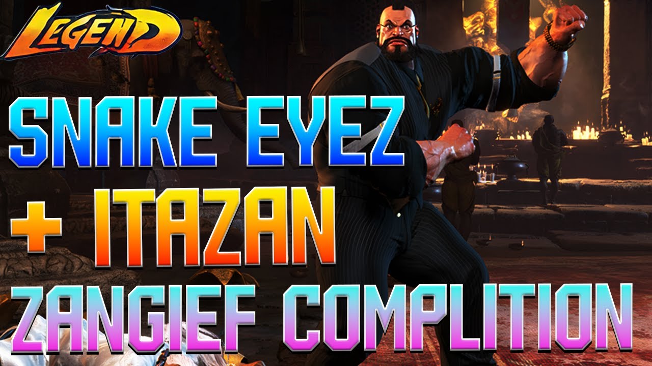 Street Fighter 6 🔥Snake Eyez + Itazan World Best Zangief Gameplay Completion!