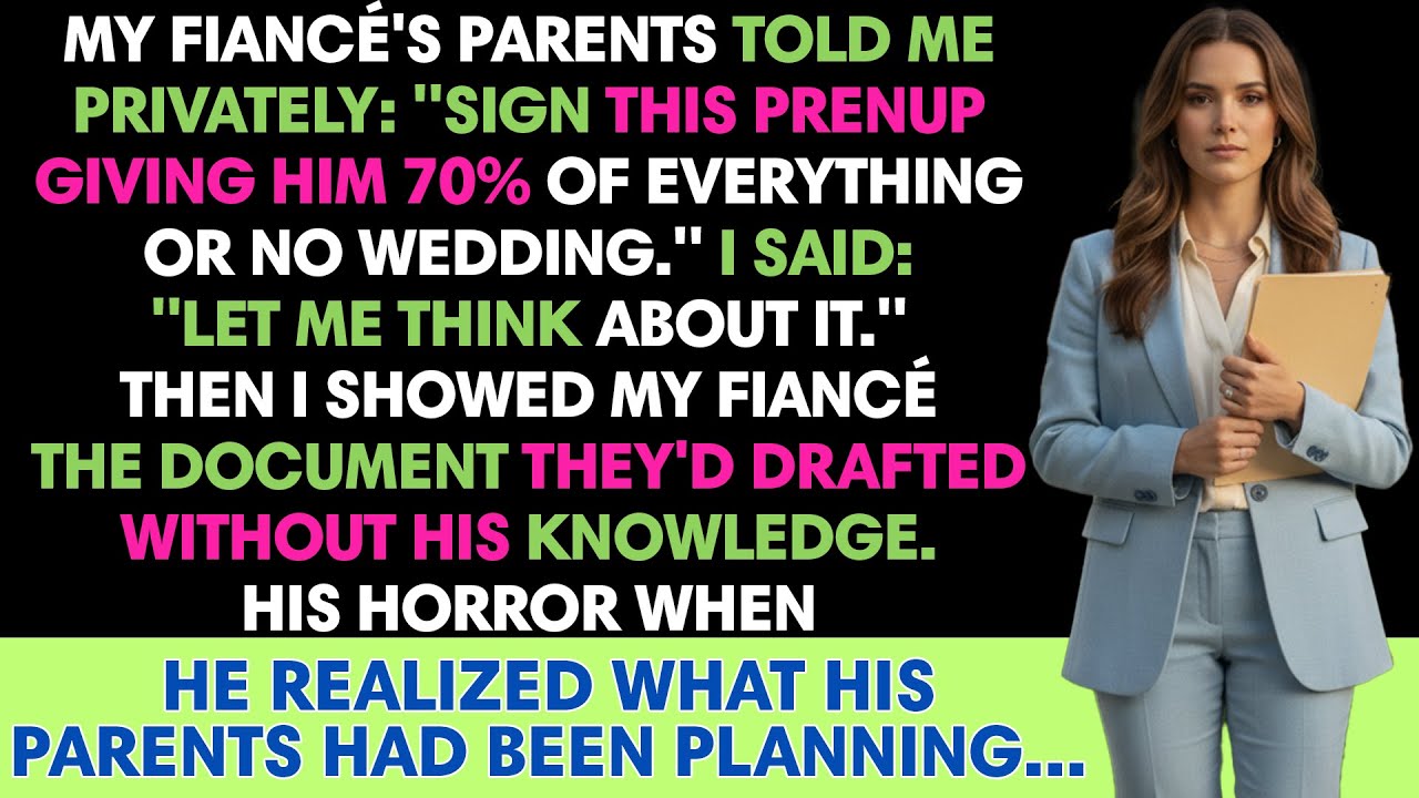 My Fiancé's Parents Told Me Privately: 