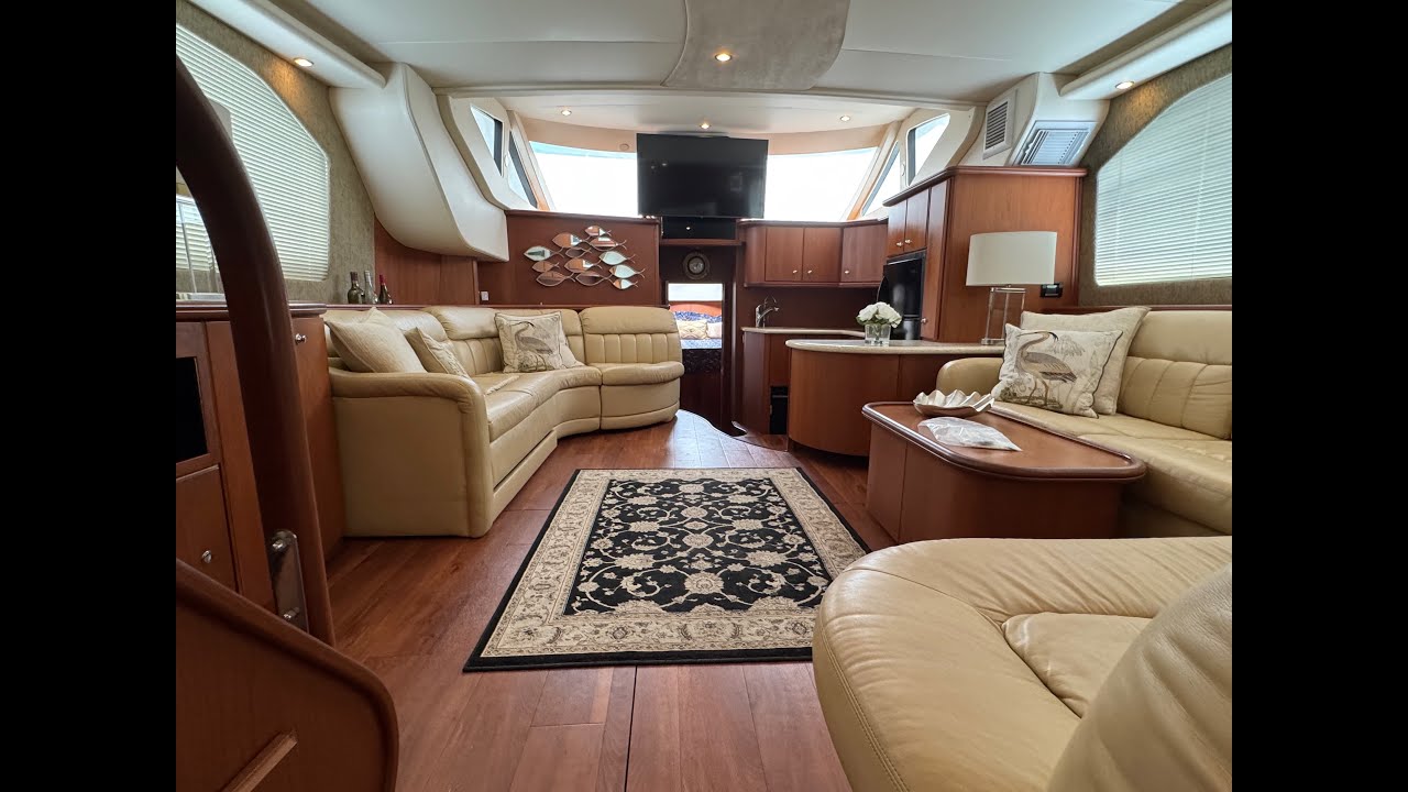 ****SOLD**** 2004 Silverton 43 Motor Yacht Walkthrough | Moe Tour Inn | Great Loop Ready!