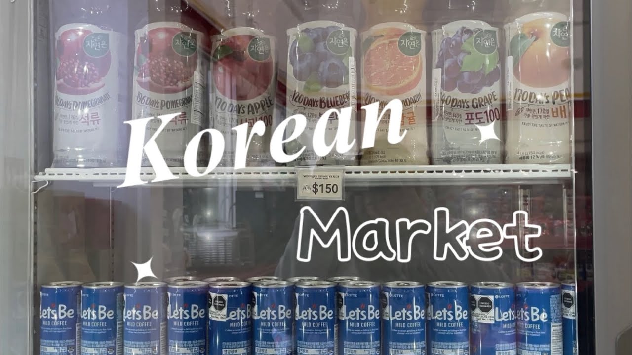 mini vlog ★- korean market - Liv
