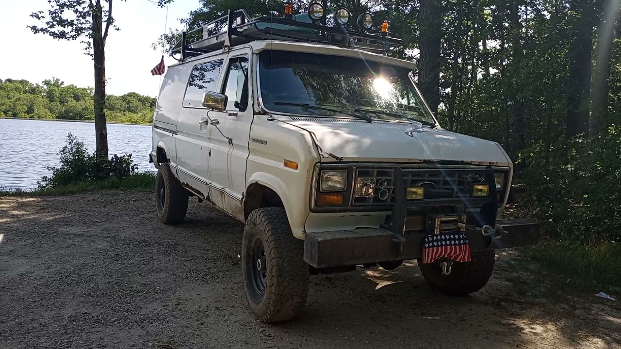 4X4 Van Introduction. 1990 Ford E350 7.3 IDI Diesel.