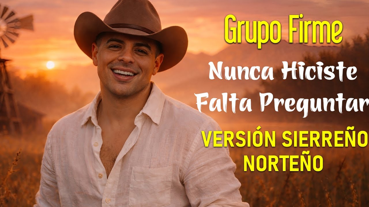 Grupo Firme - Nunca Hiciste Falta Preguntar, Te Quedaste ... (Versión Sierreño Norteño en vivo) IA