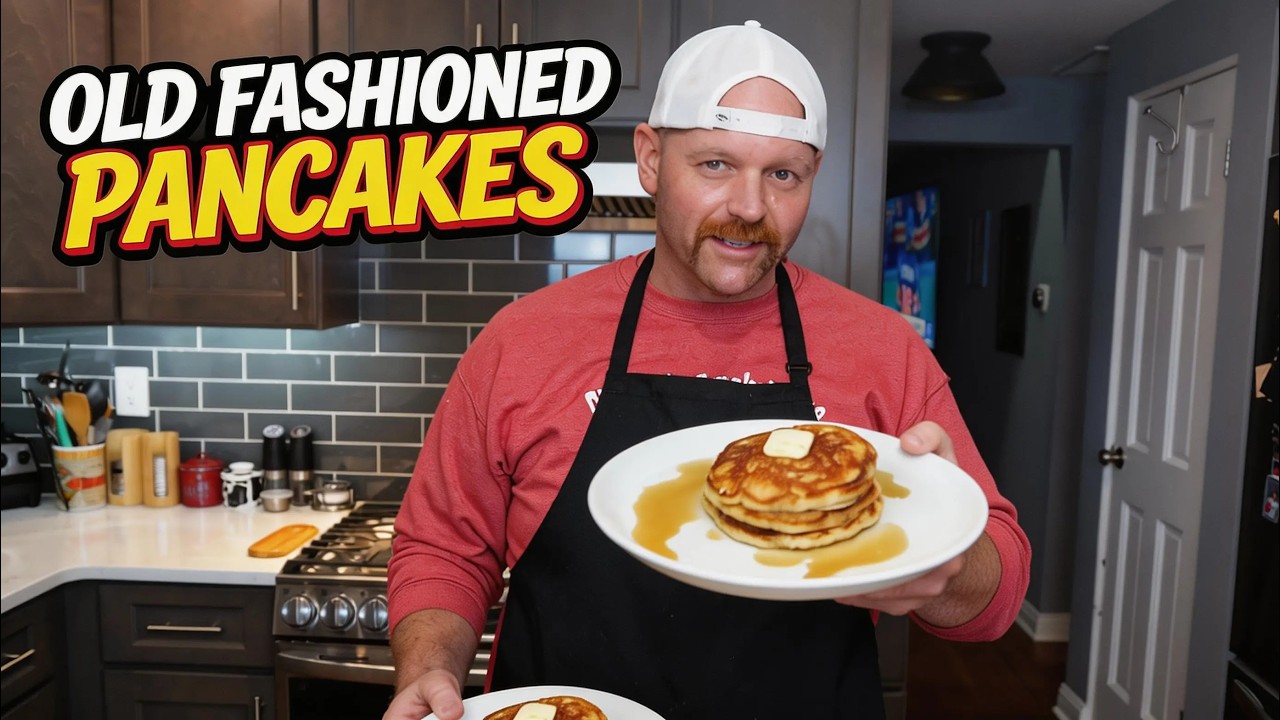 Scratch-Made Olde Fashioned Pancakes That Melt in Your Mouth