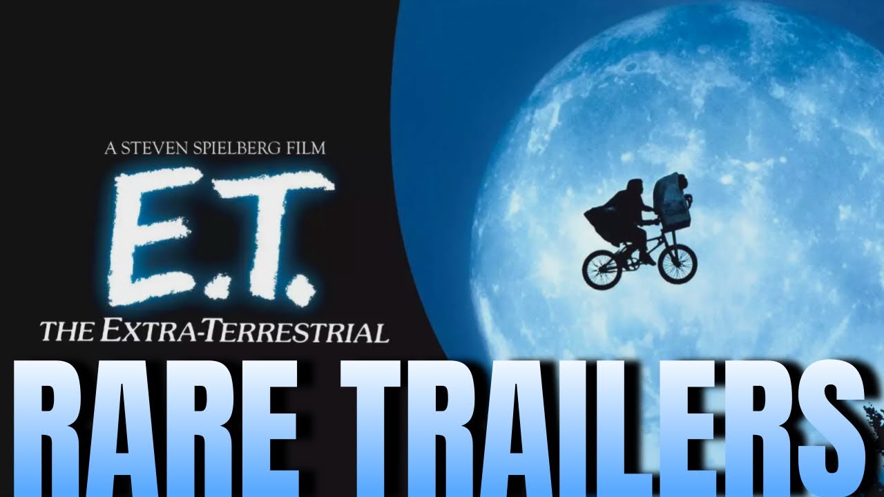 E.T. the Extra-Terrestrial (1982): Announcement Teaser, Release & Re-Release Trailers  HD RARE 1982