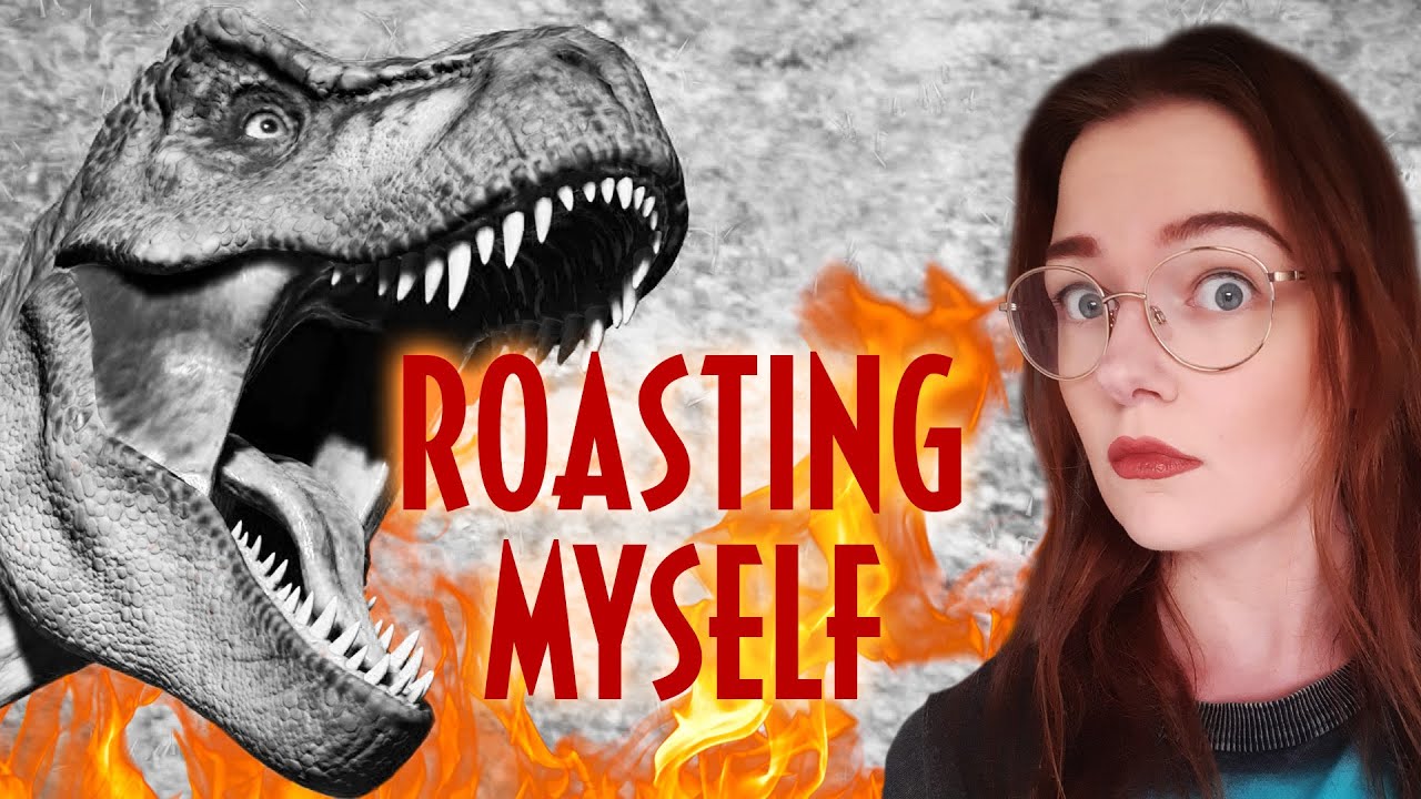 REACTING TO MY FIRST EVER VIDEOS | Jurassic World Evolution reaction