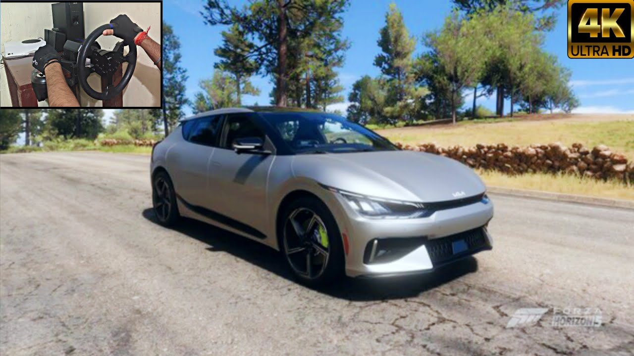 *NEW* KIA EV6 GT 2023 | Forza Horizon 5 | PXN V99 Steering wheel Gameplay
