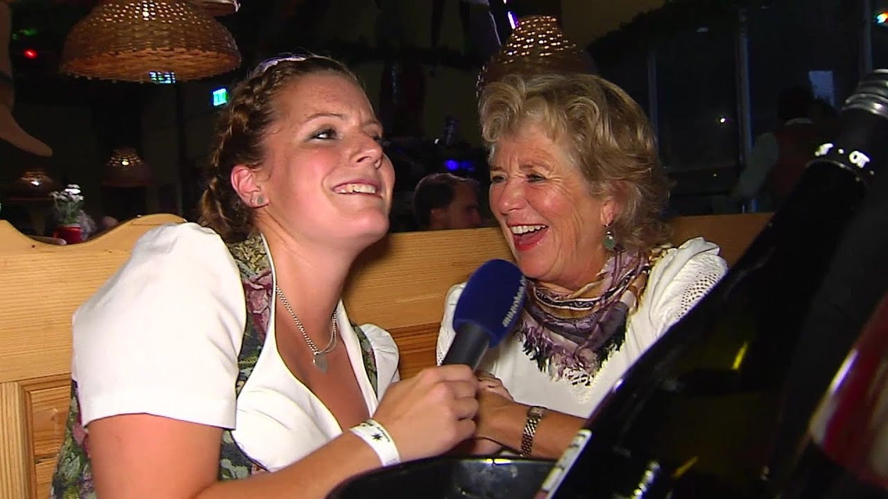 Wiesn-Promis: Jutta Speidel auf dem Oktoberfest 2016