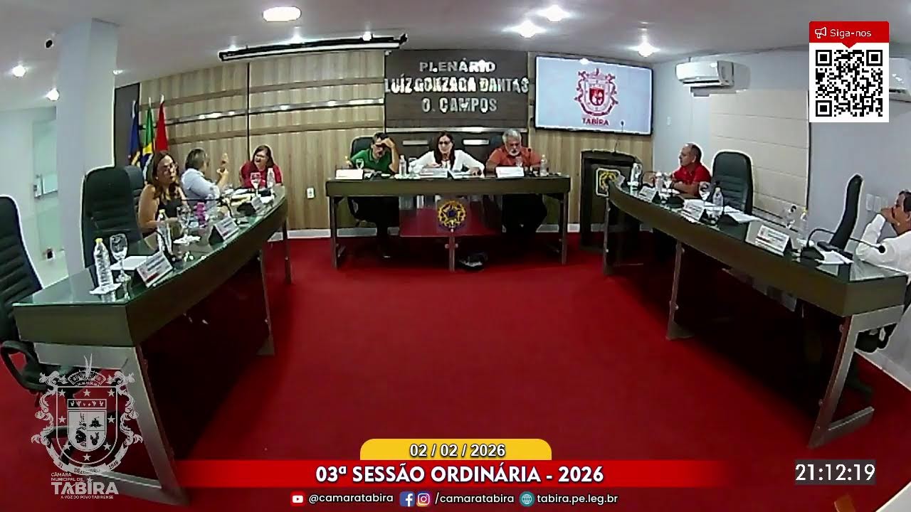 03ª SESSÃO ORDINÁRIA - 02/02/2026.