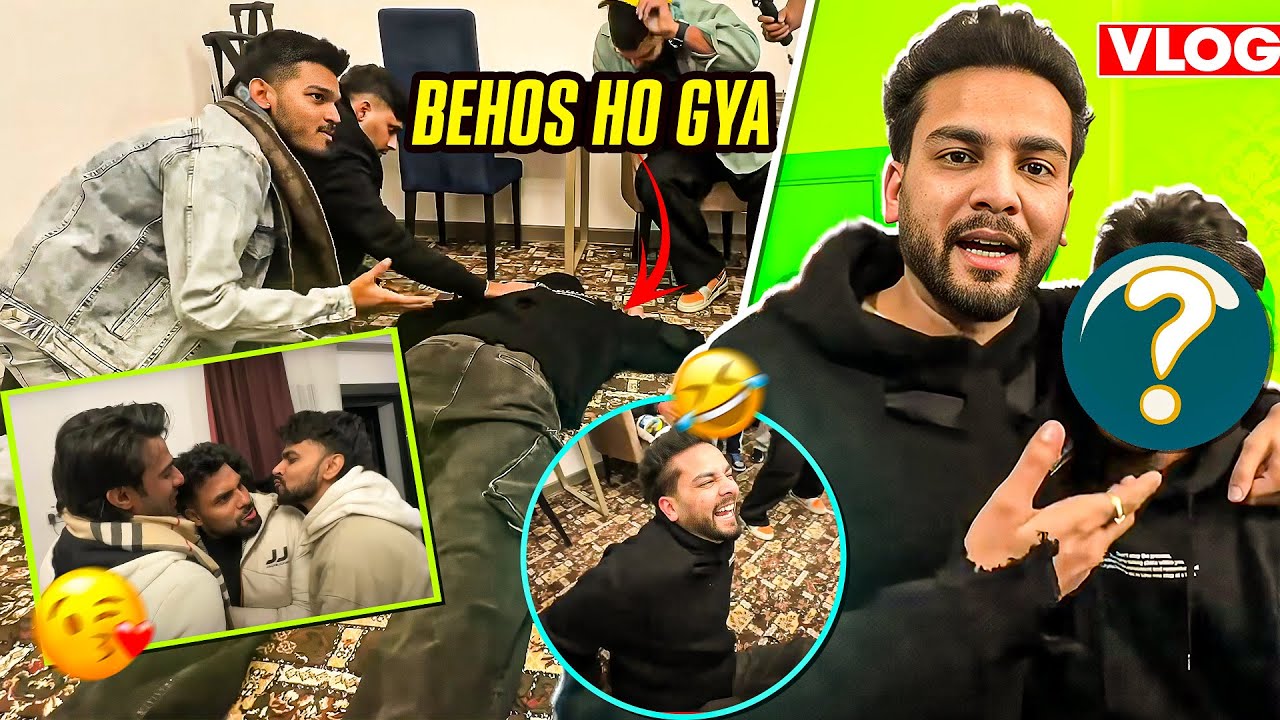 Prank ke chakker me behosh  ho gaya 😧