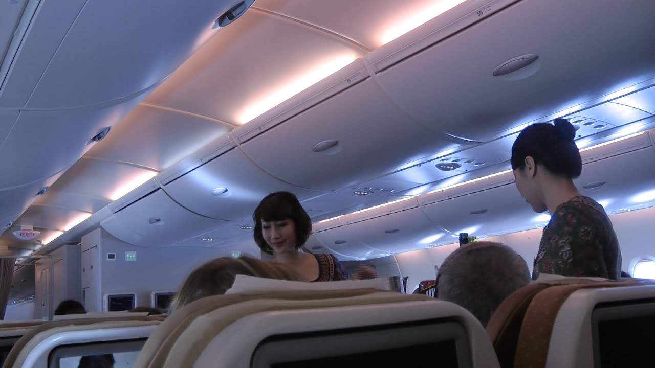 A380 Singapore Airlines SQ232, Sydney to Singapore