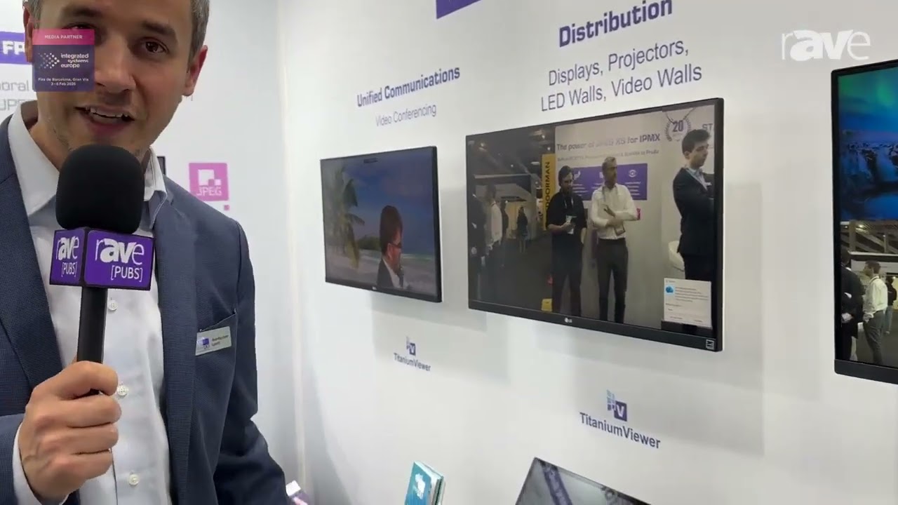 IPMX in Action at ISE 2026 | intoPIX Titanium Apps Demo