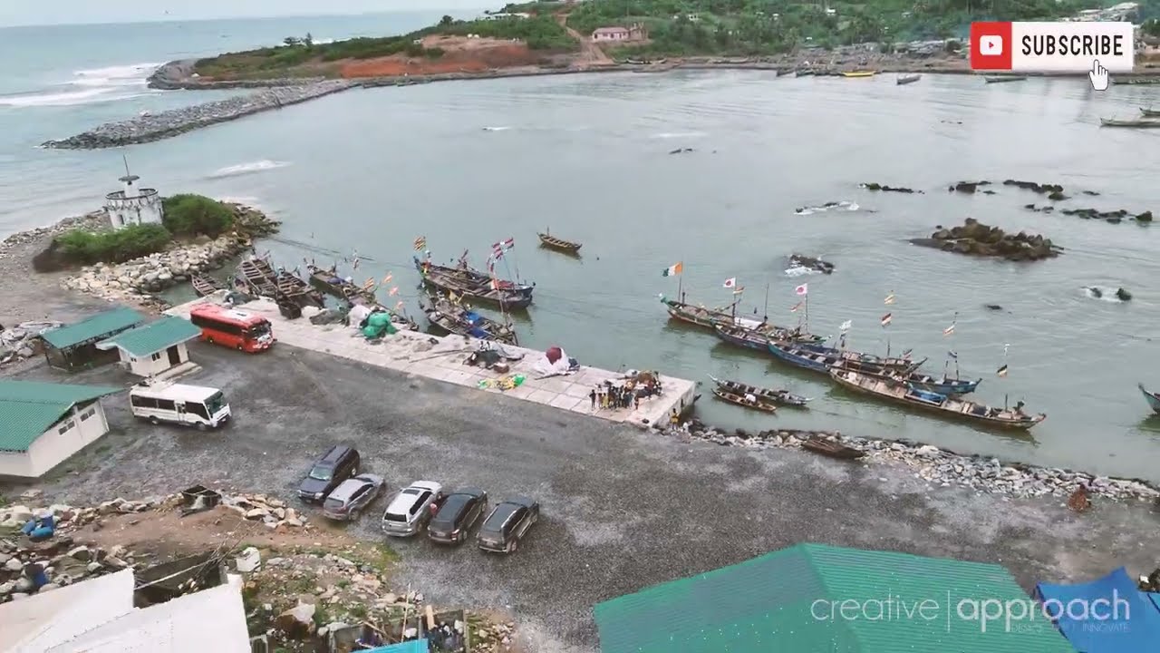 Serenity Unveiled: Discovering the Tranquil Landing Beach of Dixcove, Ghana