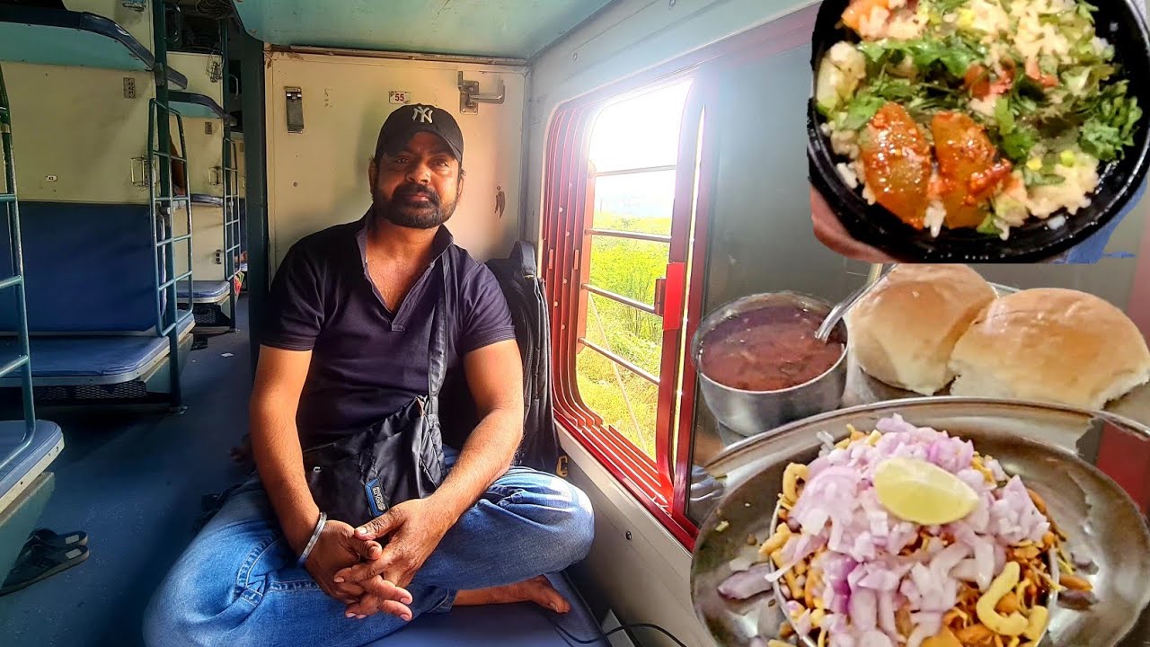 Onboard Karnataka sampark kranti Express *Foody journey *