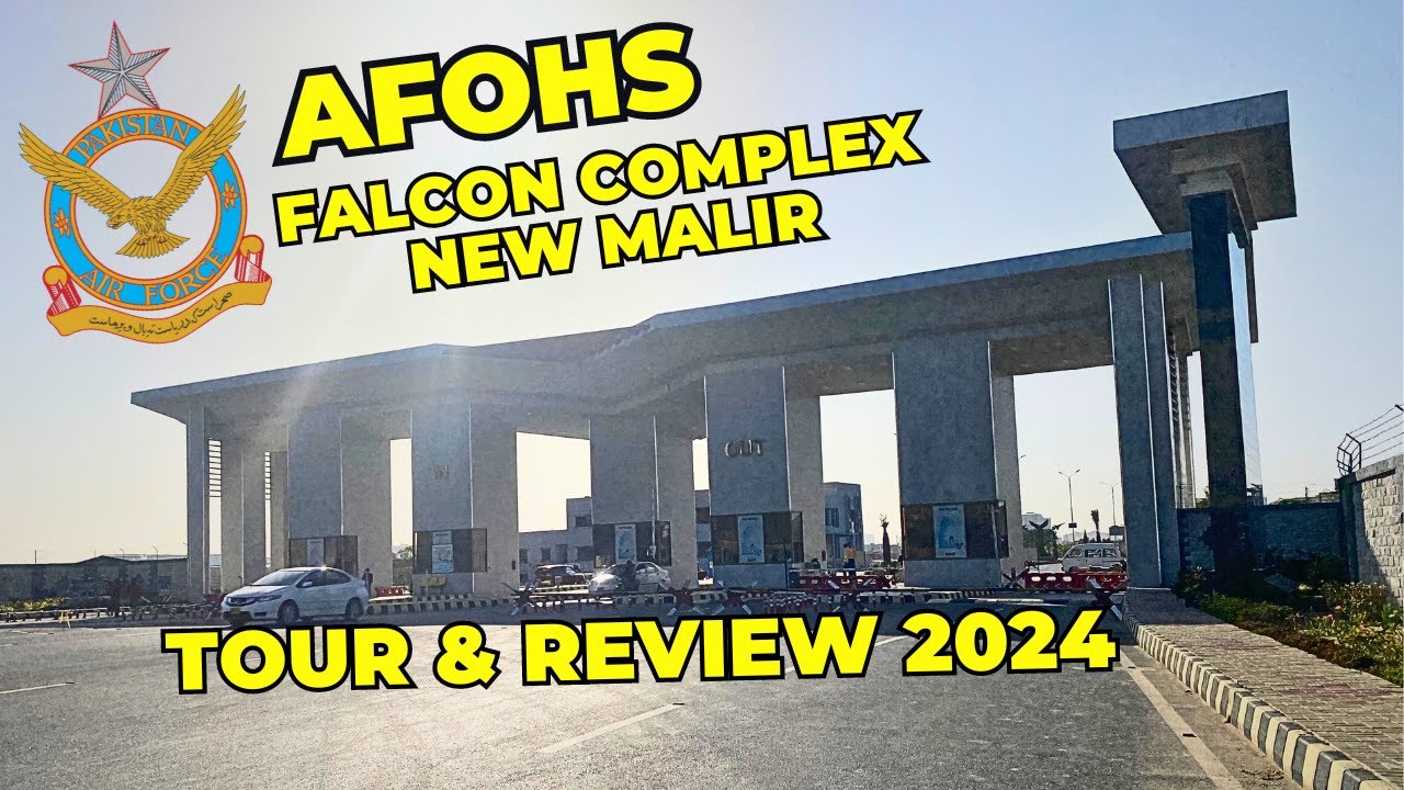 AFOHS Falcon Complex New Malir | Tour & Review 2024 | 350 & 500 Sq Yard | 03152156090 | #AFOHS #PAF