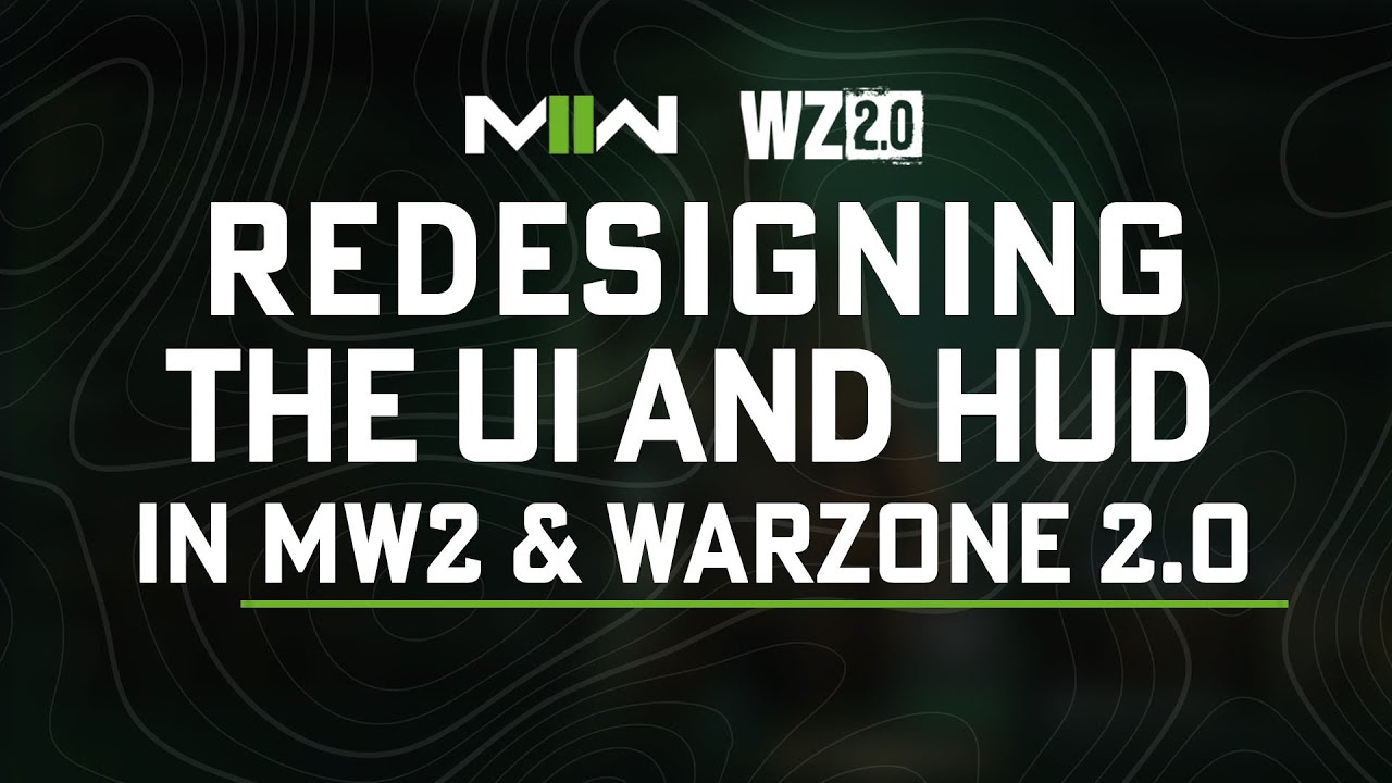 I Redesigned ALL OF Modern Warfare II and Warzone 2.0's UI