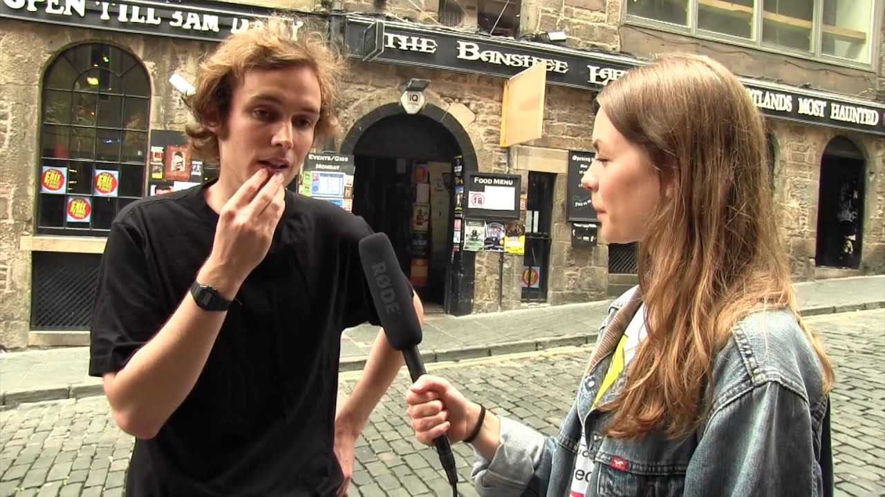 Rob Auton (Winner of Funniest Joke of the Fringe) - Waffle TV @ Edinburgh Fringe Festival 2013