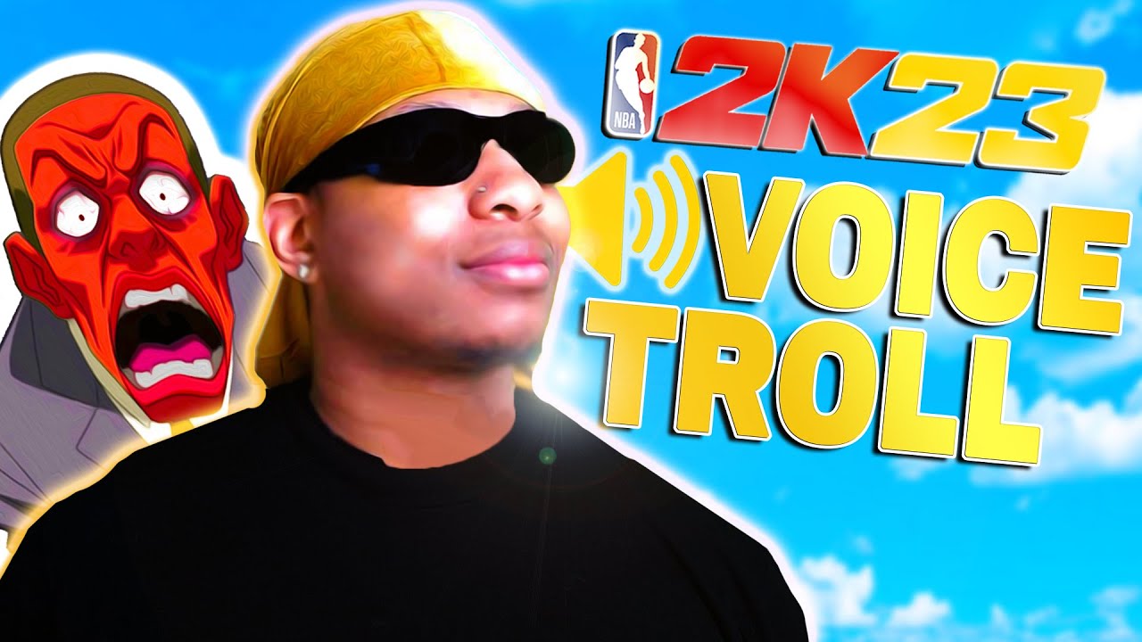 I Fought My Grandma And Won! | Nba2k23 Voice Trolling