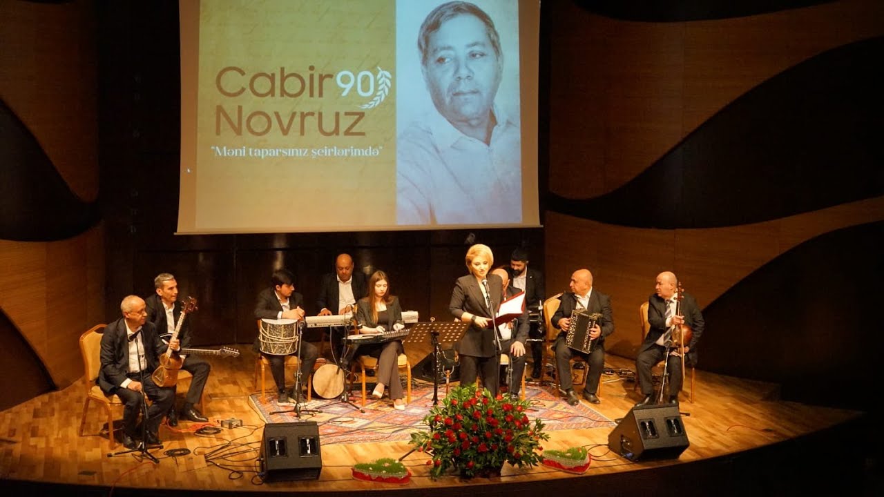 Xalq şairi Cabir Novruzun 90 illiyinə həsr olunmuş xatirə gecəsi