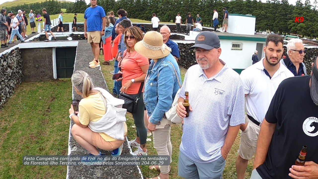 Festa Campestre dia do Emigrante Sanjoaninas 2024-06-29, no tentadero da Florestal