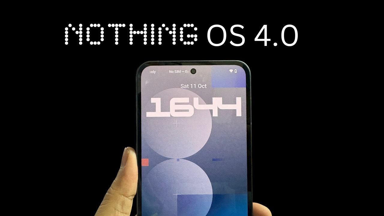Наконец-то вышла Nothing OS 4.0 (Beta) — на базе Android 16!