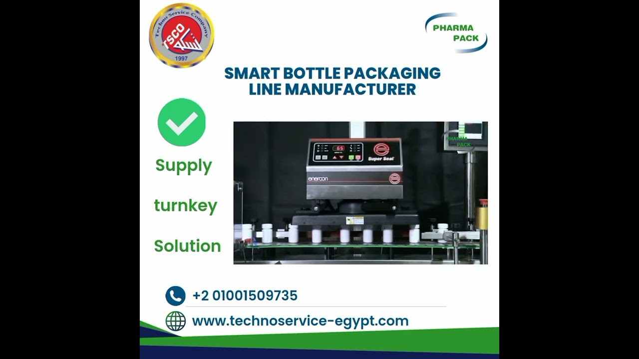 Complete packaging lines @pharmapackmo4988  @technoserviceco.7412