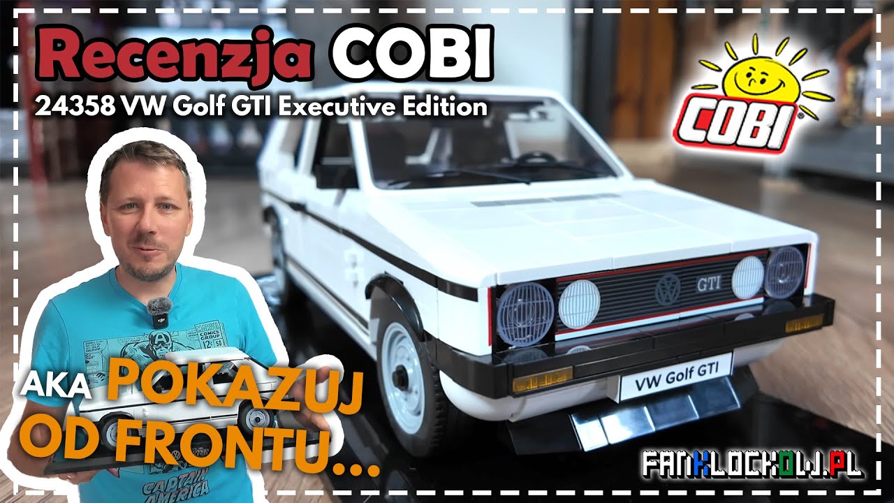 Recenzja: COBI 24358 Volkswagen Golf GTI - Executive Edition