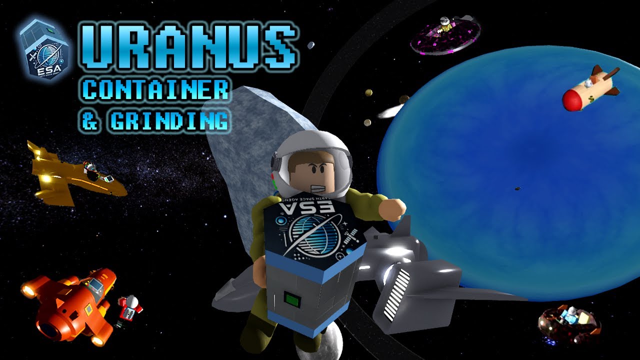 Контейнер URANUS ESA и игра с друзьями в SPACE SIMULATOR