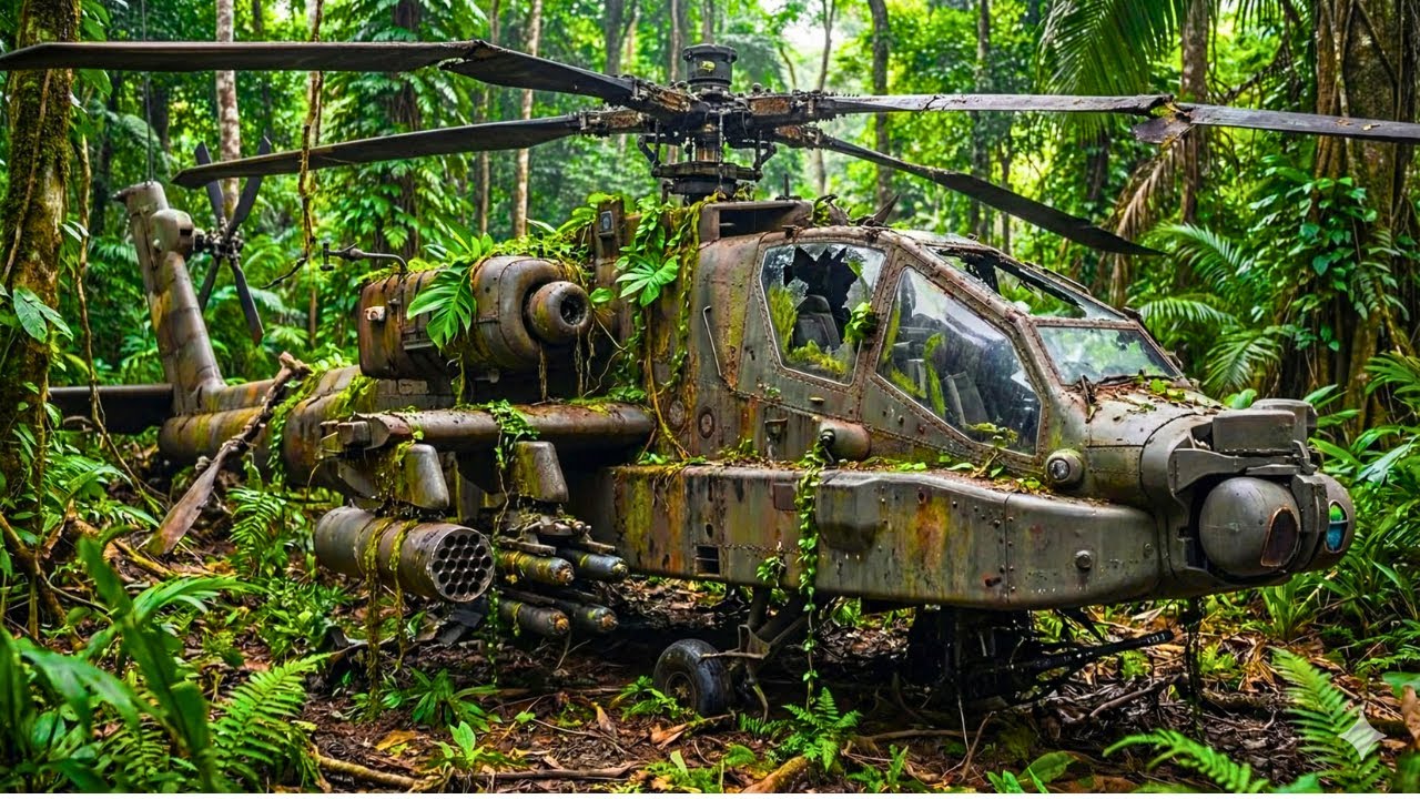 Lost for 50 Years in the Jungle… This Helicopter’s Restoration Will Shock You