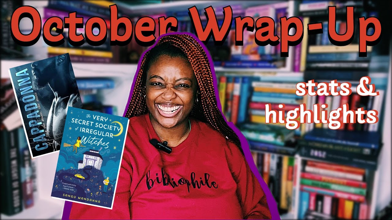 ✨ October Reading Wrap-Up | Queer & BIPOC Reads, Stats & Highlights ✨