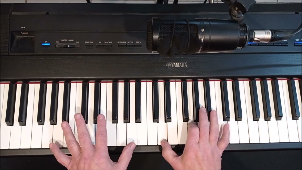 AVE MARIA (Schubert) Sib / Tutorial Piano Acompañamiento, ACORDES (Sin partitura) / por Oscar Gratti